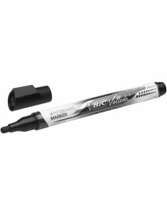 Pennarello Bic Velleda Nero (12 Pezzi) da Bic, Marcatori cancellabili a secco e liquidi - Ref: S8419582, Precio: €14.86, Desc...