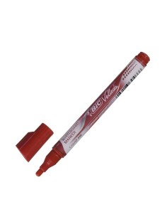 Pennarelli a gesso liquido Bic Pocket Rotonda Rosso (12 Pezzi) da Bic, Marcatori cancellabili a secco e liquidi - Ref: S84195...