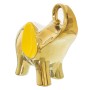 Statua Decorativa Alexandra House Living Giallo Ceramica Elefante Dorato 12 x 25 x 22 cm di Alexandra House Living, Oggetti d...