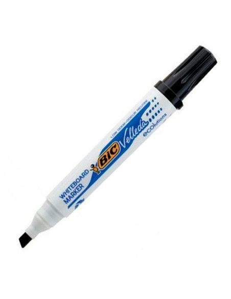 Marcadores de giz líquido Bic Velleda 1751 Preto (12 Peças) | Tienda24 Tienda24.eu