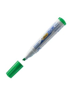 Pennarelli a gesso liquido Bic Velleda 1751 Verde (12 Pezzi) da Bic, Marcatori cancellabili a secco e liquidi - Ref: S8419593...