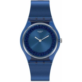 Men's Watch Swatch SIDERAL BLUE (Ø 34 mm) by Swatch, Wrist Watches - Ref: S7262927, Price: 99,90 €, Discount: %