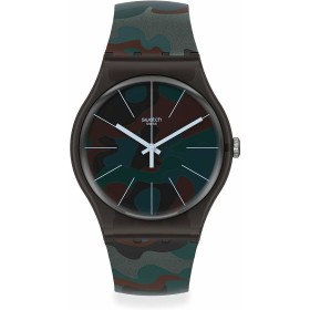 Men's Watch Swatch CAMOUCITY (Ø 41 mm) by Swatch, Wrist Watches - Ref: S7262955, Price: 98,14 €, Discount: %