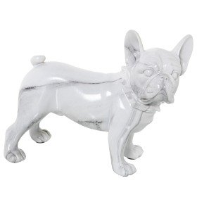 Figura Decorativa Alexandra House Living Plástico Perro 14 x 26 x 24 cm Mármol de Alexandra House Living, Coleccionables - Re...