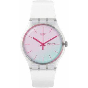 Ladies' Watch Swatch POLAWHITE (Ø 41 mm) by Swatch, Wrist Watches - Ref: S7263031, Price: 124,55 €, Discount: %