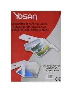 Fundas de plastificar Yosan Transparente | Tienda24 Tienda24.eu