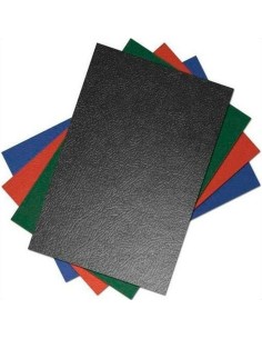 Binding covers Displast Black A4 Cardboard 50 Pieces | Tienda24 Tienda24.eu