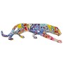 Figura Decorativa Alexandra House Living Multicolor Plástico Pantera Graffiti 14 x 46 x 16 cm de Alexandra House Living, Cole...