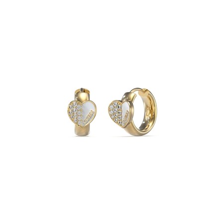 Boucles d´oreilles Femme Guess JUBE03045JWYGWHT-U de Guess, Boucles d'oreilles - Réf : S7263355, Prix : 77,52 €, Remise : %