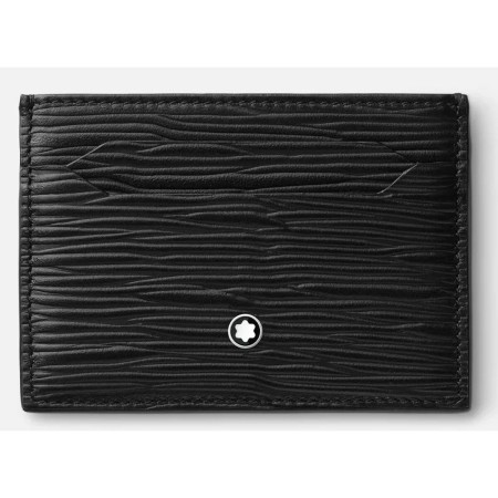 Card Holder Montblanc 130930 Leather Black 9,7 x 3,4 x 12,7 cm by Montblanc, Wallets and purses - Ref: S7263403, Price: 223,6...