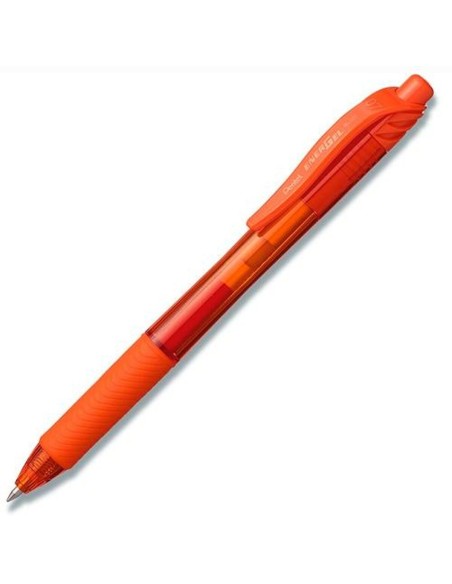 Caneta Pentel EnerGel Laranja 0,7 mm (12 Peças) | Tienda24 Tienda24.eu