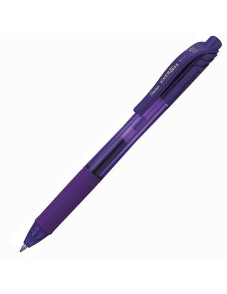 Caneta Pentel EnerGel Violeta 0,7 mm (12 Peças) | Tienda24 Tienda24.eu