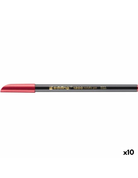 Filzstift Edding 1200 metall Rot (10 Stück) | Tienda24 Tienda24.eu