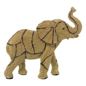 Deko-Figur Alexandra House Living Gold Kunststoff Elefant 14 x 23 x 22 cm von Alexandra House Living, Sammlerstücke - Ref: D1...