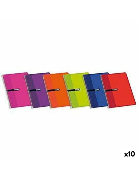 Bloc de Notes ENRI 80 Volets 4 mm (10 Unités) | Tienda24 Tienda24.eu