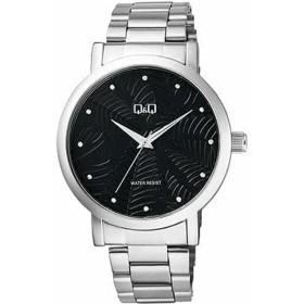 Reloj Hombre Q&Q Q892J222Y Negro Plateado de Q&Q, Relojes de pulsera - Ref: S7264387, Precio: 54,03 €, Descuento: %