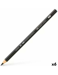 Matita Faber-Castell Graphite Aquarelle Acquerello Nero Esagonale 2B (6 Unità) da Faber-Castell, Materiali da disegno - Ref: ...