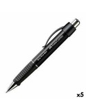 Stift Faber-Castell Grip Plus Ball M Schwarz 5 Stück | Tienda24 Tienda24.eu