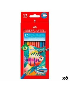 Lápis de cores Faber-Castell Jumpo Grip Ocre (12 Unidades) | Tienda24 Tienda24.eu