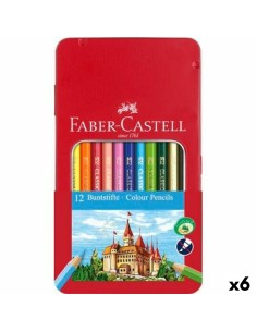 Lápis de cores Faber-Castell Colour Grip Laranja escuro (12 Unidades) | Tienda24 Tienda24.eu