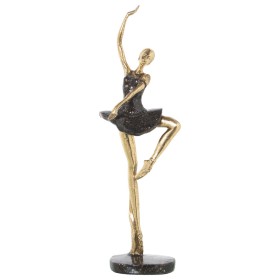 Deko-Figur Alexandra House Living Gold Kunststoff Ballerina 15 x 18 x 44 cm von Alexandra House Living, Sammlerstücke - Ref: ...