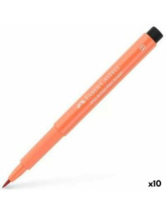 Pennarelli Faber-Castell Pitt Artist Cannella (10 Unità) da Faber-Castell, Penne a punta porosa - Ref: S8421984, Precio: 16,3...