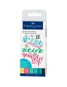 Marker-Set Faber-Castell Pitt Artist Kalligraphie Etüie Kuchen (5 Stück) | Tienda24 Tienda24.eu