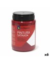 Têmpera La Pajarita Carmin L-09 6 Peças Vermelho Acetinado Escolar | Tienda24 Tienda24.eu