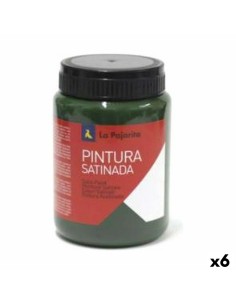 Tempera La Pajarita Carmin L-09 6 Pieces Red Satin finish School | Tienda24 Tienda24.eu