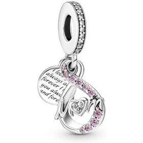 Woman's charm link Pandora MUM INFINITY PAVE' DOUBLE DANGLE by Pandora, Bead Charms - Ref: S7265047, Price: 88,89 €, Discount: %