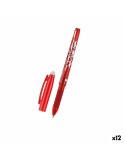 Crayon MP Click System Rouge Encre effaçable 0,7 mm (12 Unités) | Tienda24 Tienda24.eu