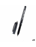 Caneta MP Preto Tinta apagável 0,7 mm (12 Unidades) | Tienda24 Tienda24.eu