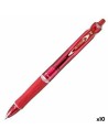 Bolígrafo Pilot Acroball Rojo 0,4 mm (10 Unidades) | Tienda24 Tienda24.eu