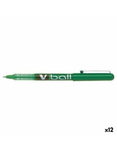 Boligrafo de tinta líquida Pilot Roller V-Ball Azul 0,3 mm (12 Unidades) | Tienda24 Tienda24.eu