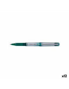 Liquid ink pen Pilot Green-Ball Black 0,35 mm (10 Units) | Tienda24 Tienda24.eu