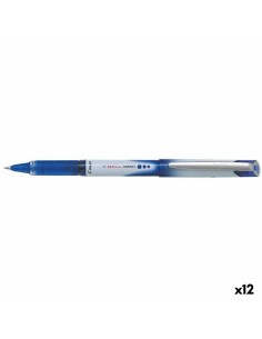 Esferográfica de tinta líquida Pilot Frixion Point Tinta apagável Azul (12 Unidades) | Tienda24 Tienda24.eu