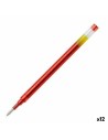 Refill for ballpoint pen Pilot G2 0,4 mm Red (12 Units) | Tienda24 Tienda24.eu