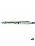 Pen Pilot Ecoball Recycled plastic Blue 1 mm (10 Units) | Tienda24 Tienda24.eu