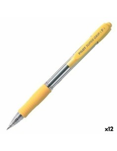 Penna Pilot Supergrip Giallo 0,4 mm (12 Unità) da Pilot, Penne a scatto - Ref: S8422420, Precio: €17.07, Descuento: %