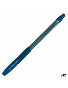 Caneta Bic Shine Silver Branco (12 Peças) | Tienda24 Tienda24.eu