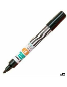 Rotulador permanente Edding 950 Negro 10 Piezas (10 Unidades) | Tienda24 Tienda24.eu