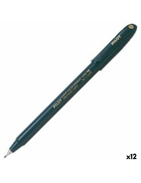 Felt-tip pens Pilot SCA-UF Black (12 Units) | Tienda24 Tienda24.eu