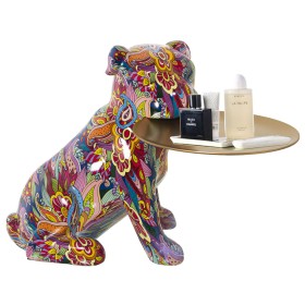 Deko-Figur Alexandra House Living Bunt Kunststoff Hund 21 x 27 x 29 cm Schale von Alexandra House Living, Sammlerstücke - Ref...