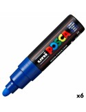 Marker POSCA PC-7M Blue (6 Units) | Tienda24 Tienda24.eu