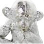 Decorative Figure Alexandra House Living Silver Acrylic Plastic Melamin Monkey 11 x 10 x 16 cm by Alexandra House Living, Col...