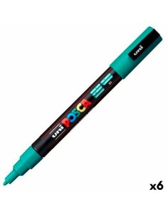 Marqueur POSCA PC-8K Bleu clair (6 Unités) | Tienda24 Tienda24.eu