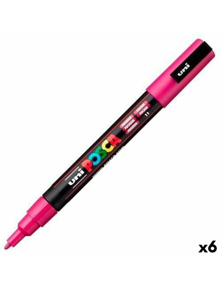 Pennarello POSCA PC-3M Fucsia (6 Unità) da POSCA, Materiali da disegno - Ref: S8422606, Precio: 18,45 €, Descuento: %