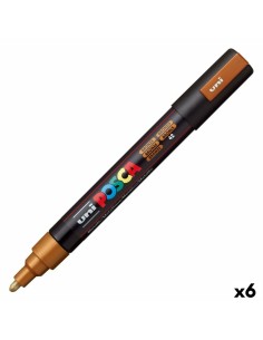 Rotuladores POSCA PC-5M Naranja (6 Unidades) | Tienda24 Tienda24.eu