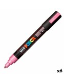 Rotulador POSCA PC-5M Rosa (6 Unidades) | Tienda24 Tienda24.eu