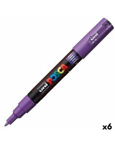 Feutres POSCA PC-5M Bleu (6 Unités) | Tienda24 Tienda24.eu